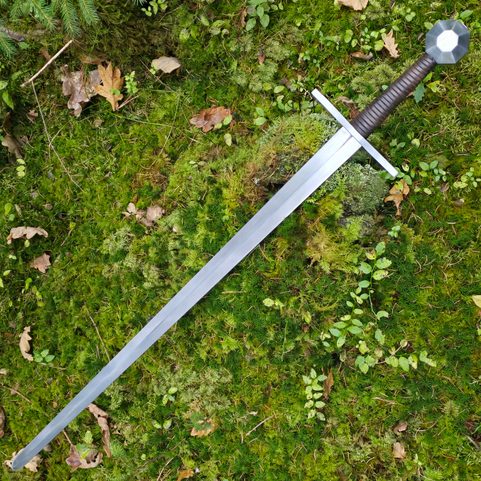 SCHWAMBERG, ÉPÉE MÉDIÉVALE À UNE MAIN, FULL TANG