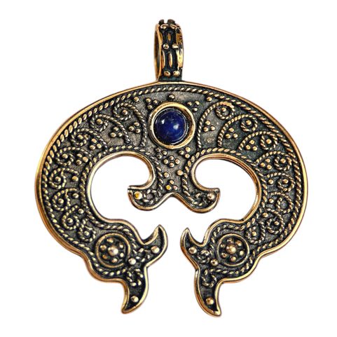 GRANDE LUNE MORAVE - PENDENTIF, BRONZE, NITRA