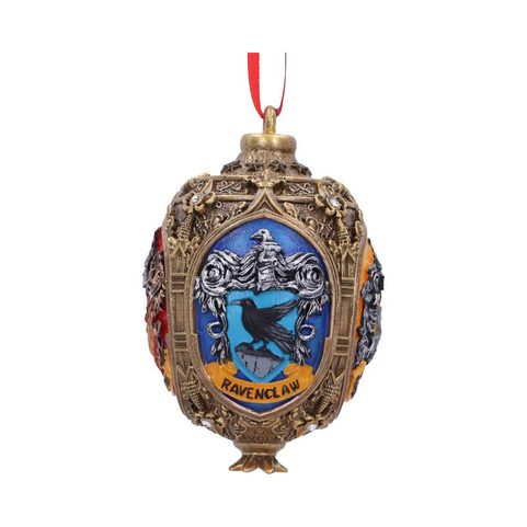 HARRY POTTER FOUR HOUSE HANGING ORNAMENT 9.5CM