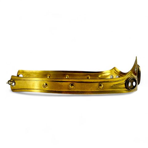 CARDIOLA, MEDIEVAL CROWN, BRASS