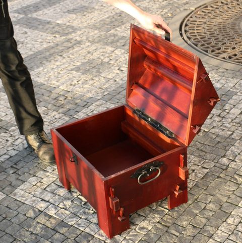 WOODEN CHEST