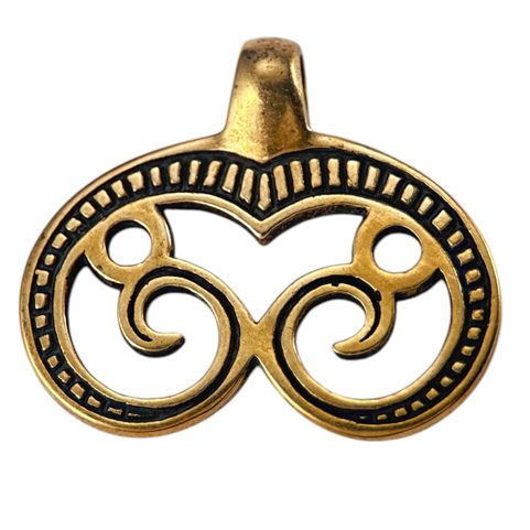 GREAT MORAVIA LUNULA, BRONZE PENDANT