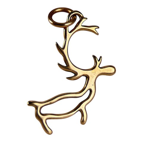 PORO, SAMI REINDEER, PENDANT BRONZE