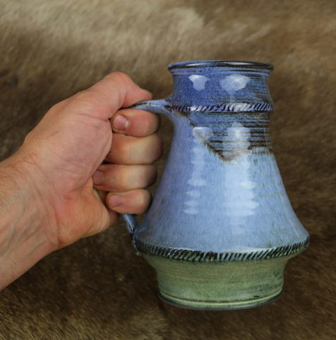BEER PITCHER BLUE