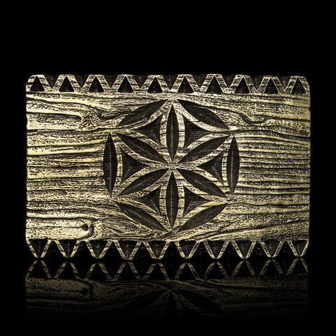 SVARGA, BELT BUCKLE, BRASS
