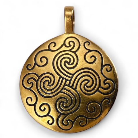 BRONZE AGE SUN II, BRONZE PENDANT