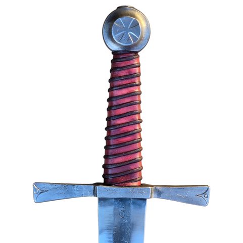 MARCELLUS, POIGNARD MÉDIÉVAL FORGÉ