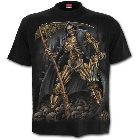 STEAMPUNK SKELETON - T-SHIRT BLACK