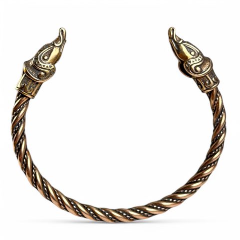MIDGARDSORMR, WIKINGER-ARMBAND, BRONZE