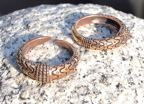 VIKING RING, ORUPGÅRD, DENMARK, BRONZE