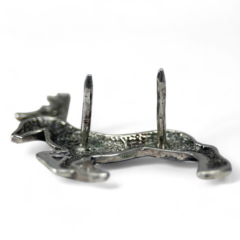 CELTIC DEER - HERNE, STERLING SILVER RIVET FOR LEATHER