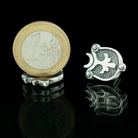 GÜRTEL NICKET, FRÜHMITTELALTERLICHES SILBER 925