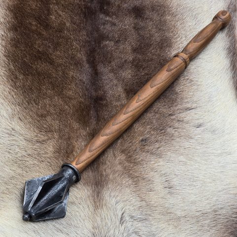 JAN ROHÁČ, HUSSITE MACE, CENTRAL EUROPE, 15TH CENTURY