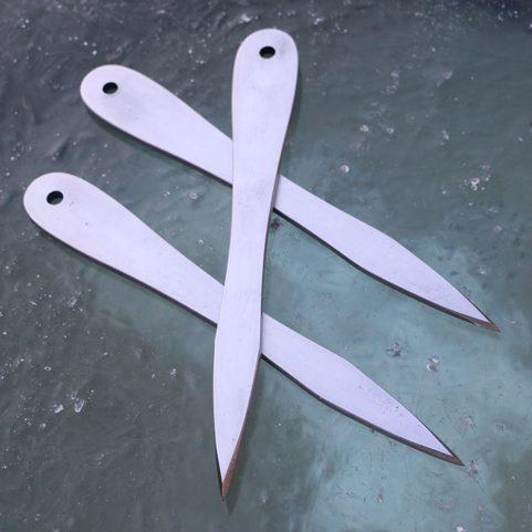 ARROW THROWING KNIFE, POLISHED