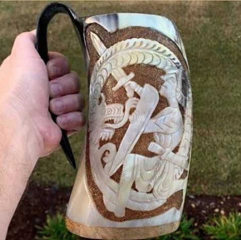 DRAGON VS. NORMAN, VIKING HORN CUP