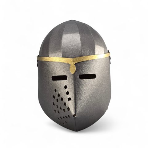 MEDIEVAL HELMET, PAPER