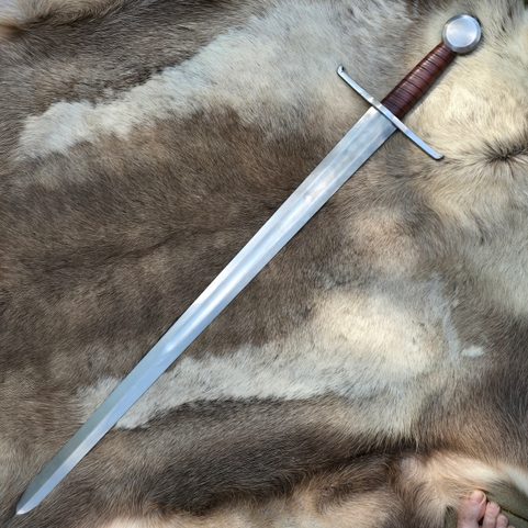 ONE-HANDED SWORD, MORAVIA, 14TH CENTURY, REPLICA