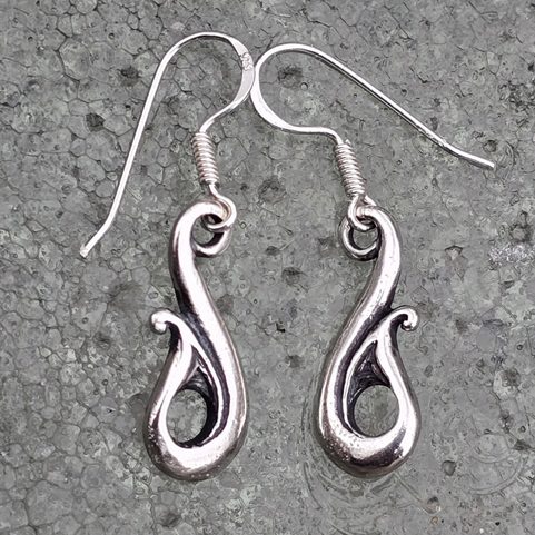 SELKIE, BOUCLES D'OREILLES, ARGENT 925/1000