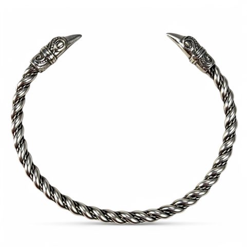 CORBEAU VIKING, ART MAMMEN, BRACELET, ARGENT STERLING