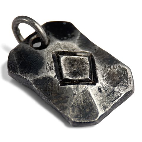 INGWAZ, FER, FORGÉ, PENDENTIF
