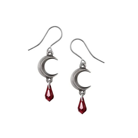 LARMES DE LUNE, BOUCLES D'OREILLES