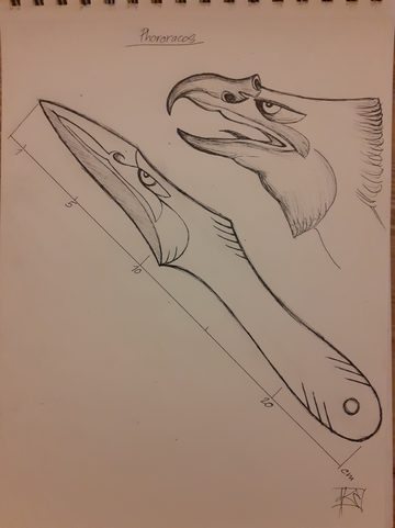 PHORUS THROWING KNIFE - 1 PIECE