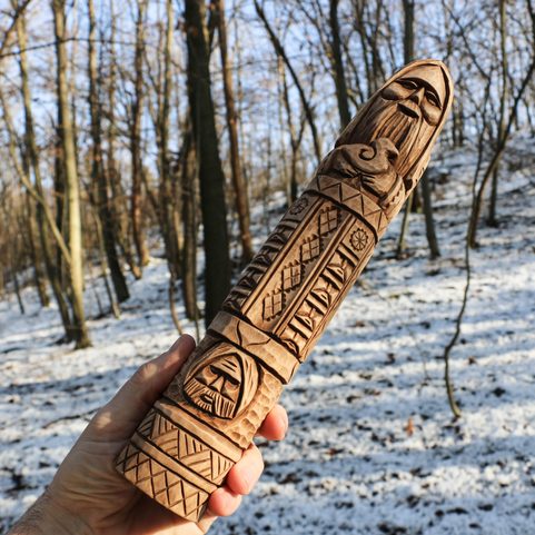 ROD, SLAVIC DEITY STATUE