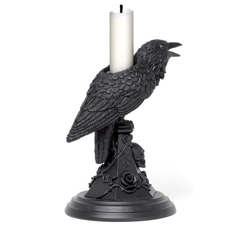 POE'S RAVEN, CANDLESTICK