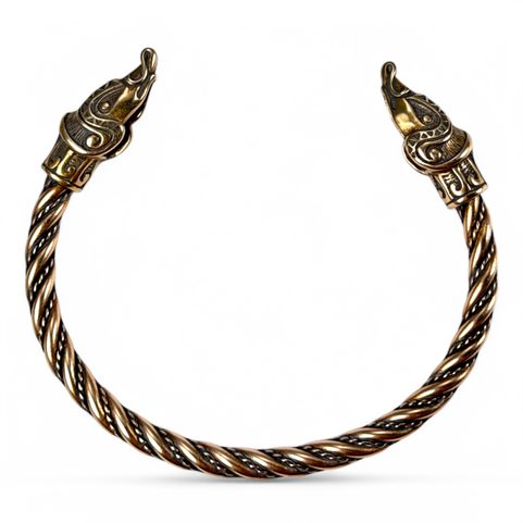 MIDGARDSORMR, WIKINGER-ARMBAND, BRONZE