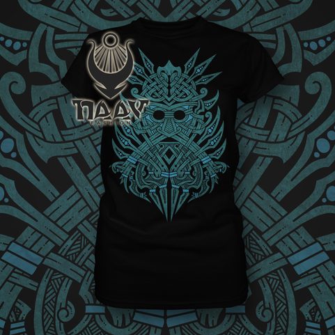 TÝR, VIKING WOMEN'S T-SHIRT COLOURED