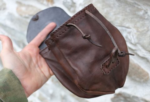 CEDRIC, SAC MÉDIÉVAL EN CUIR