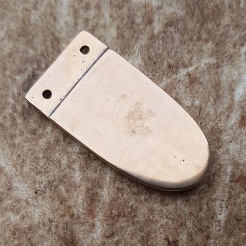 VIKING STRAP END, BIRKA, BRONZE