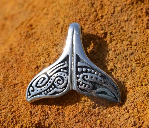 TRIBAL WHALE TAIL, AG 925