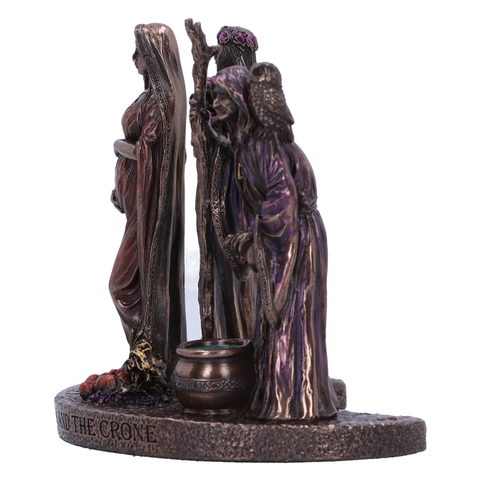 VIRGIN, MOTHER AND OLD WOMAN, FIGURINE 11.5CM