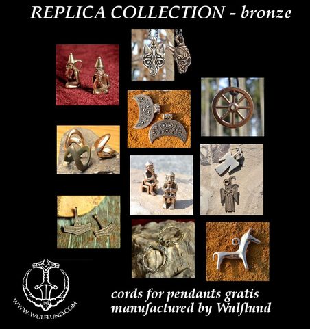 MUSEUM REPLICAS - BRONZE JEWELS, 10 PIECES