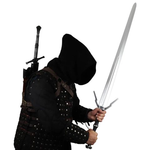 ÉPÉE D’ARGENT DU LOUP DE GERALT, RÉPLIQUE EN MOUSSE
