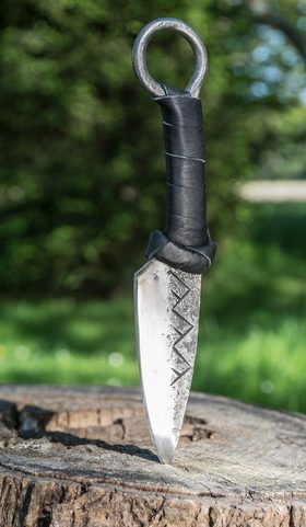 FAOLAN, HAND FORGED CELTIC KNIFE