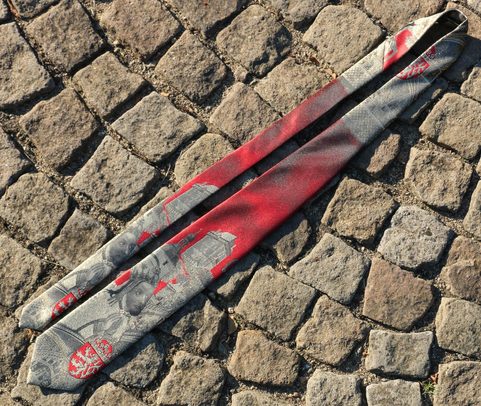 KING CHARLES, MEDIEVAL, TIE