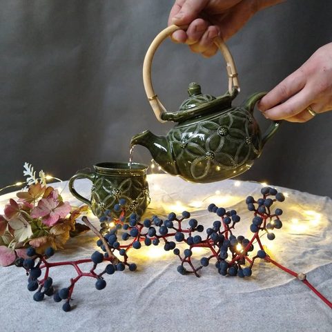 TEAPOT GREEN 1,5L