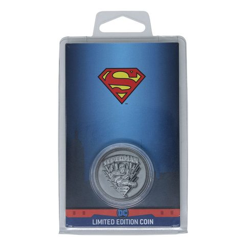 DC COMICS PIÈCE DE MONNAIE À COLLECTIONNER SUPERMAN ÉDITION LIMITÉE