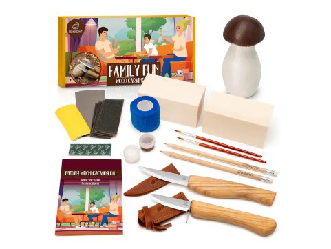 MUSHROOM, BEAVERCRAFT HOBBY KIT FAMILY FUN CARVING HOBBY KIT DIY09