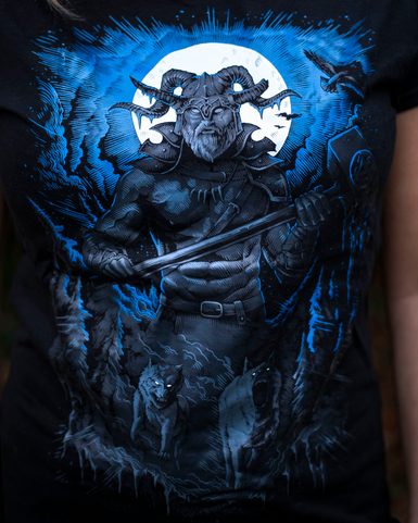 ČERNOBOH, LADIES COLORED T-SHIRT