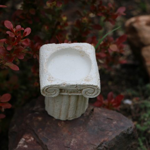 ANCIENT COLUMN, CANDLE HOLDER