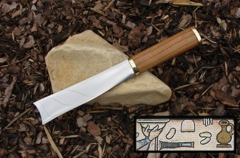 MEDIEVAL SLICE KNIFE REPLICA - DE LUXE