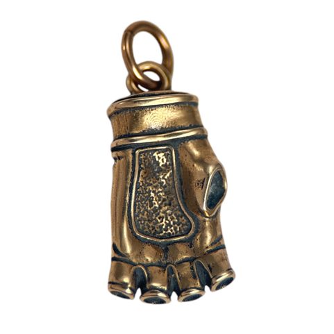 MMA GLOVES, PENDANT BRONZE