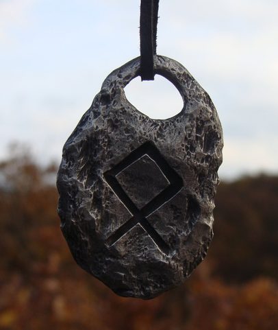 OTHALA, ELDER FUTHARK RUNE, PENDANT