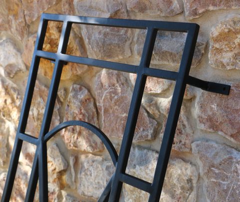 ART DECO - TRELLIS FORGED GARDEN DÉCOR