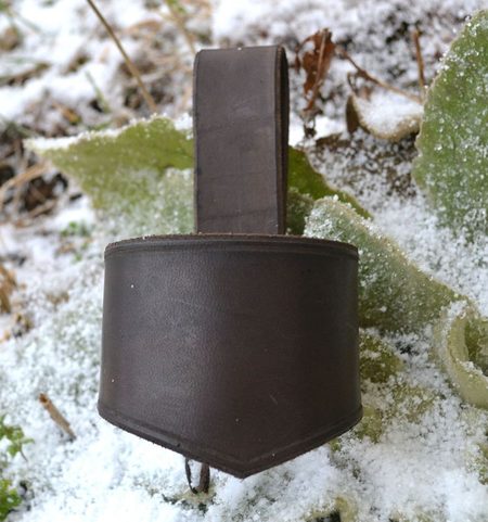 HORAIRE DE BOISSON, CUIR, MARRON