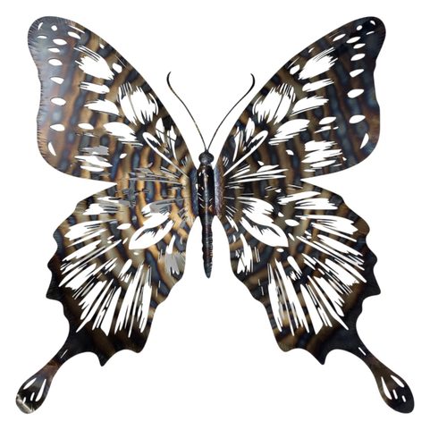 METAL BUTTERFLY, WALL DECORATION