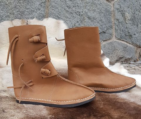 GEIR, LEATHER VIKING SHOES